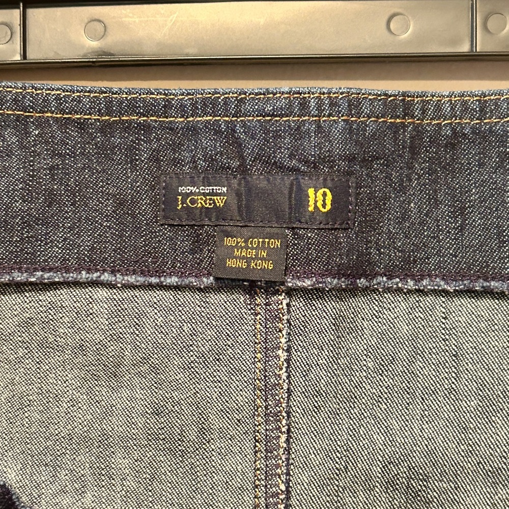 J. Crew Blue Denim Stapless Dress - Picture 4 of 6
